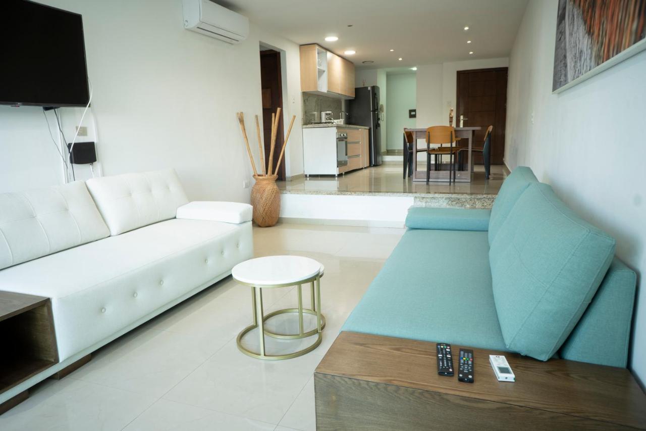 דירות Cartagena Apartamento En Bocagrande - Edificio Minarete מראה חיצוני תמונה